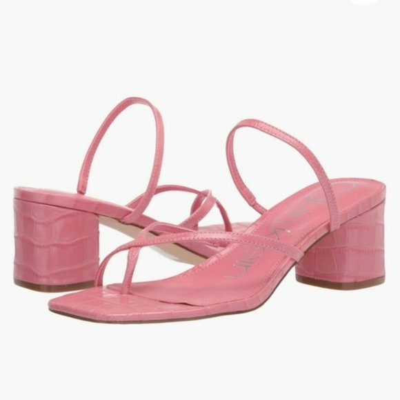 Calvin Klein Becca Strappy Slide Sandals Pink -8.5 - Picture 7 of 10